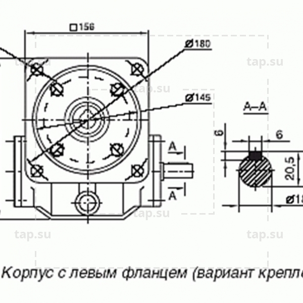 Редуктор 1Ч-63А-20-52