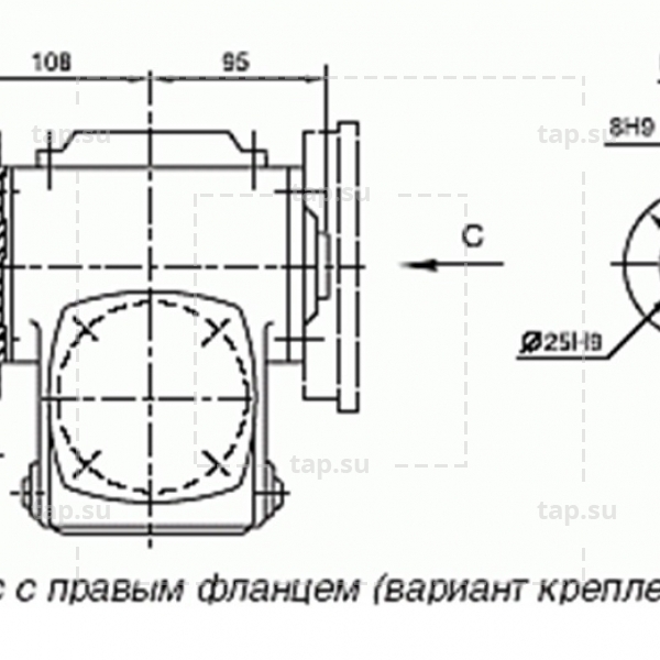 Редуктор 1Ч-63А-20-52